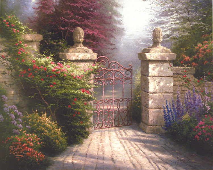 Thomas Kinkade - Open Gate (Medium) (1999)