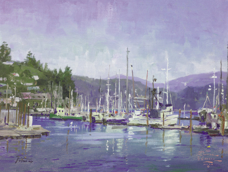 Thomas Kinkade - Newport Harbor (Small) (1999)