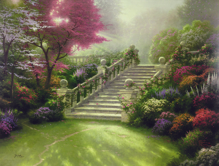 Thomas Kinkade - Stairway to Paradise (Large) (1998)