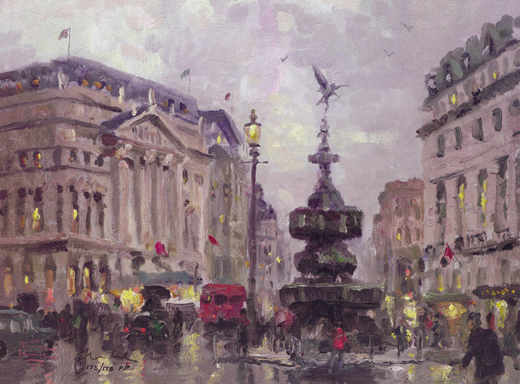 Thomas Kinkade - Piccadilly Circus (Small) (2006)