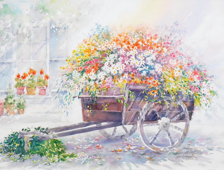 Richard E. Williams - Flower Cart III (1999)