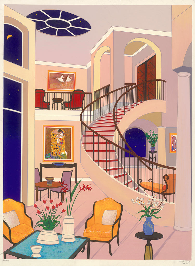 Francois "Fanch" Ledan - Interior with Klimt (2006)