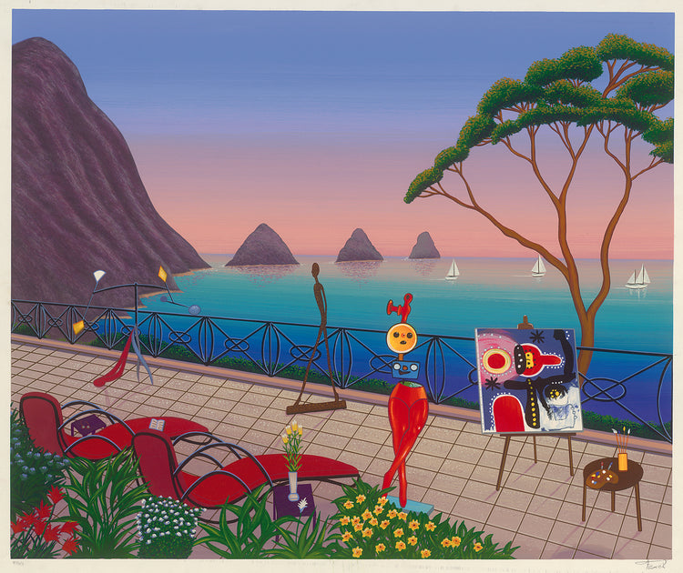 Francois "Fanch" Ledan - Terrace Over Cadaques (2006)