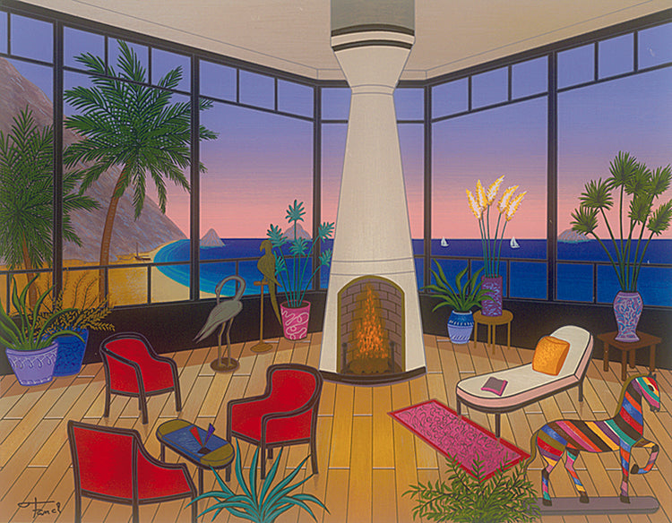 Francois "Fanch" Ledan - Interior with Stripe (2008)