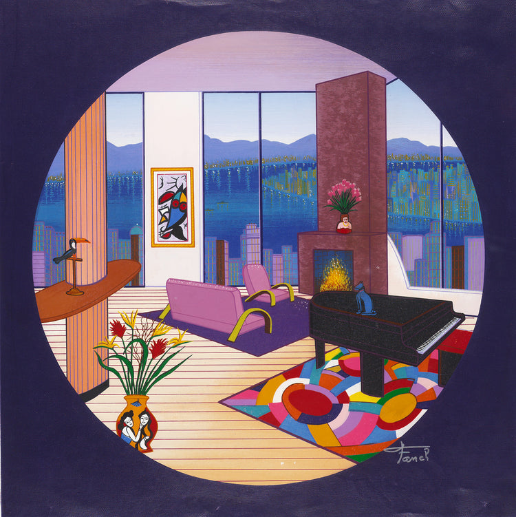 Francois "Fanch" Ledan - Interior with Grand Piano I (2011)