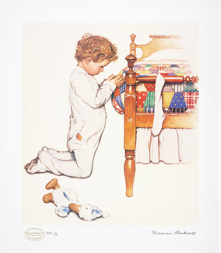 Norman Rockwell - A Christmas Prayer (2012)