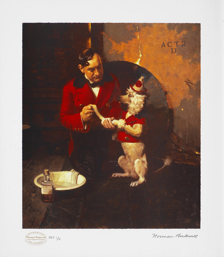 Norman Rockwell - While the Audience Waits (2012)