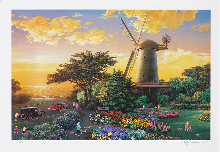 Alexander Chen - Windmill at Golden Gate Park (2014)