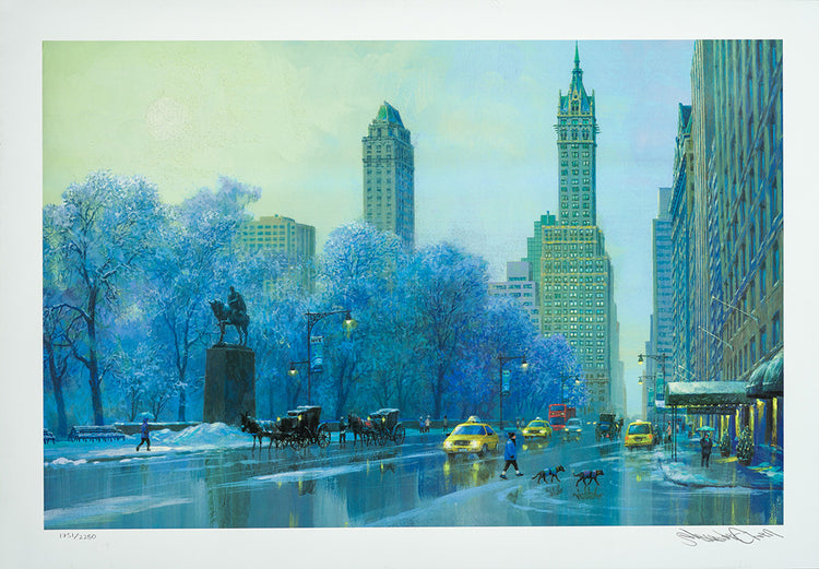 Alexander Chen - Central Park South Morning (2017)