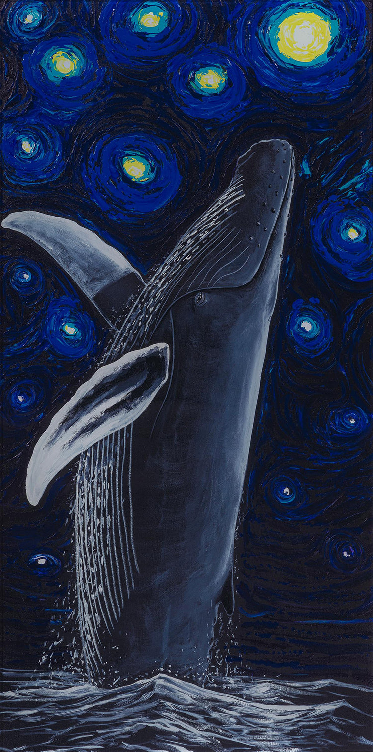 Wyland - Breach in the Starry Sea (2019)