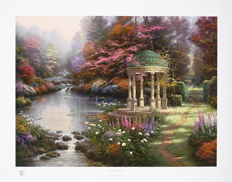 Thomas Kinkade - Garden of Prayer (Small) (1997)
