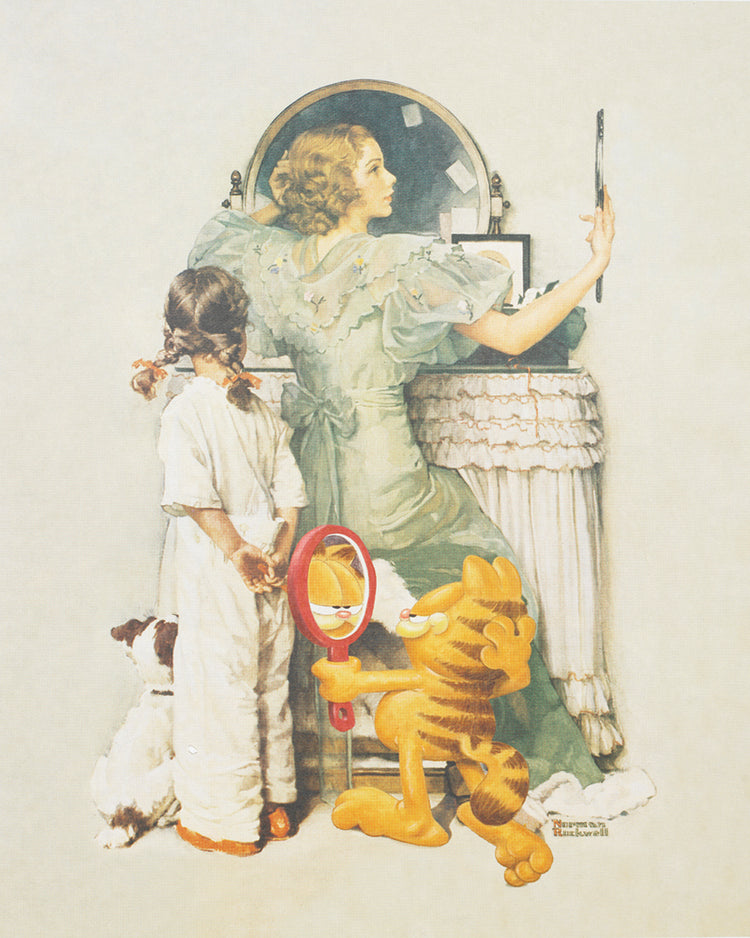 Animation Art - Garfield's Vanity (2000)