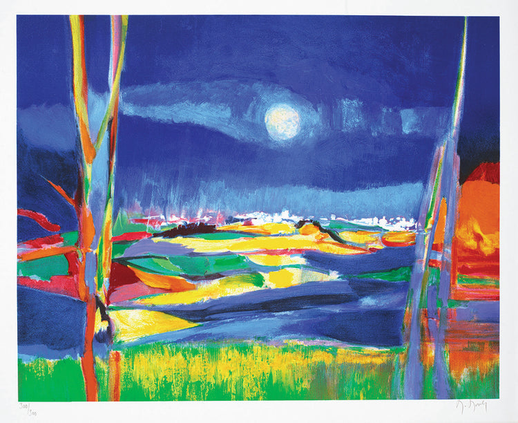 Marcel Mouly - Orage sur le Village Lointain (2006)