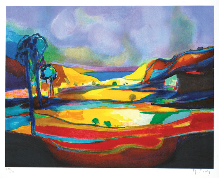 Marcel Mouly - Lac Bleu aux Nuages Mauves (2006)