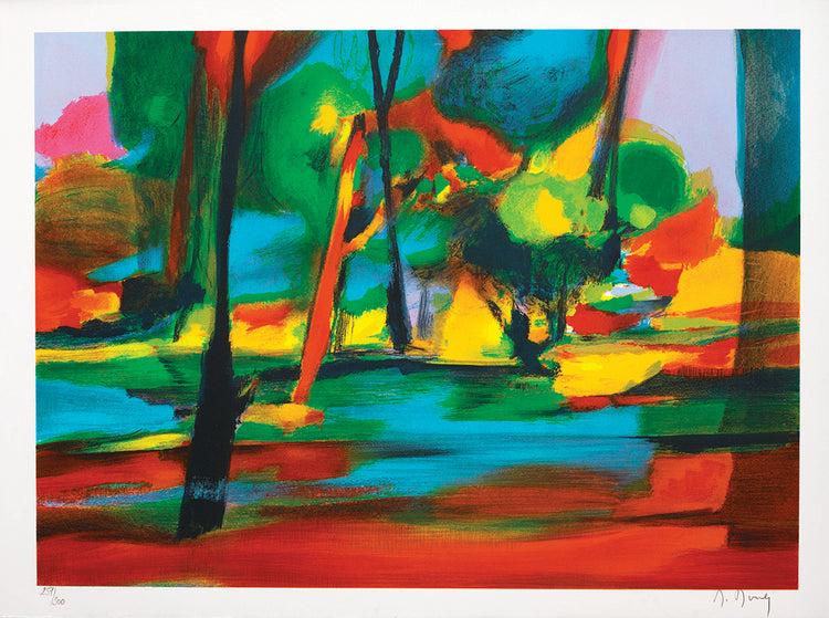 Marcel Mouly - La Clairiere aux Grands Arbres (2004)