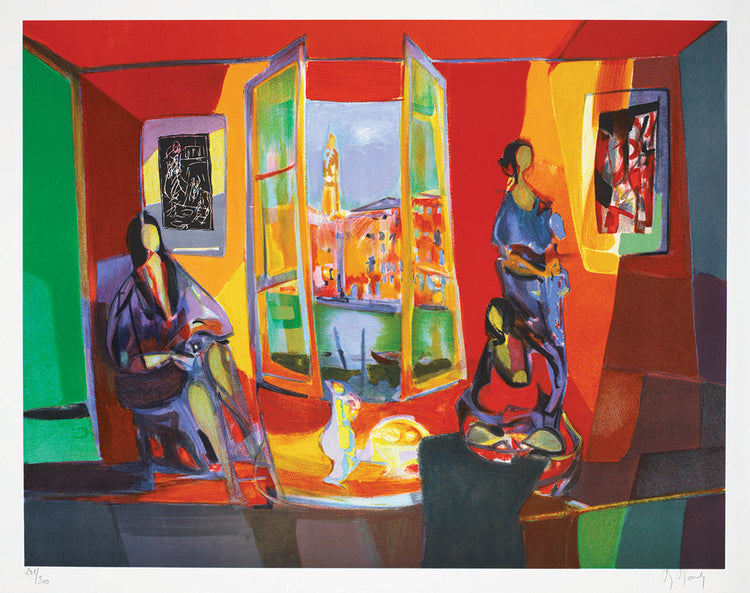 Marcel Mouly - L'Interieur Venitien 3 Femmes (2006)