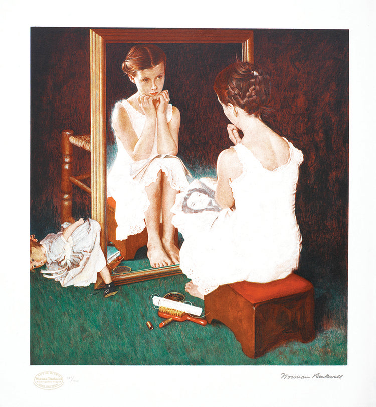 Norman Rockwell - Girl at the Mirror (2007)