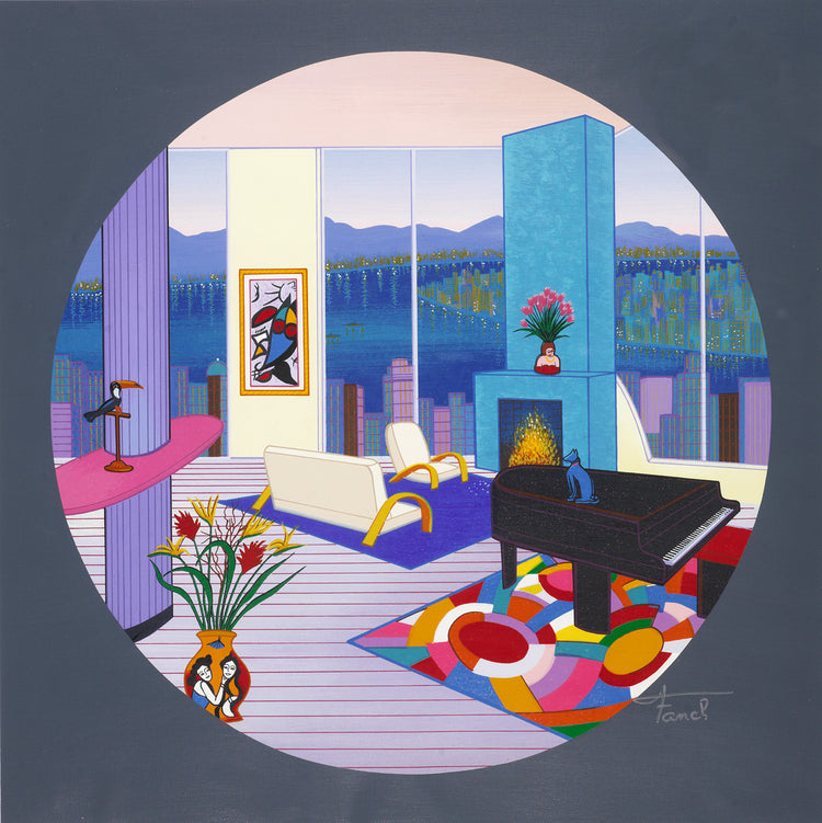 Francois "Fanch" Ledan - Interior with Grand Piano II (2011)