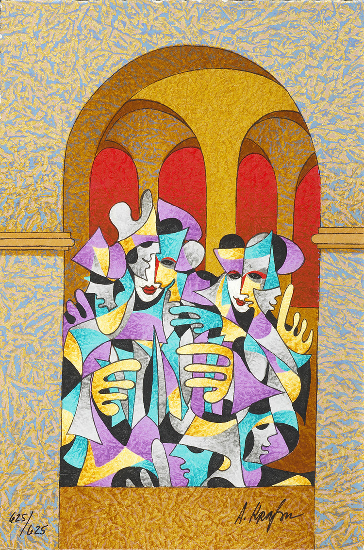 Anatole Krasnyansky - Periwinkle & Gold with Red (2013)