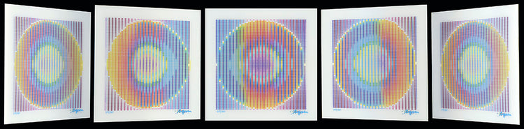 Yaacov Agam - Birth (Vulcano Horizontal) (2017)