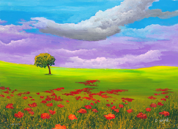 David Najar - Lavender Tinted Clouds (2017)