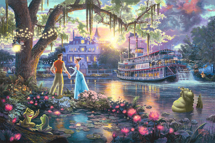 Thomas Kinkade - Princess and the Frog (Large) (2009)
