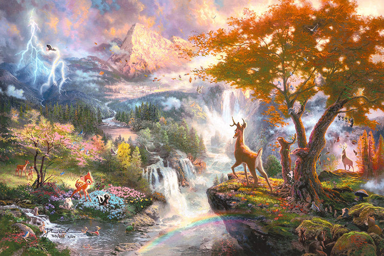 Thomas Kinkade - Bambi's First Year (Small) (2010)