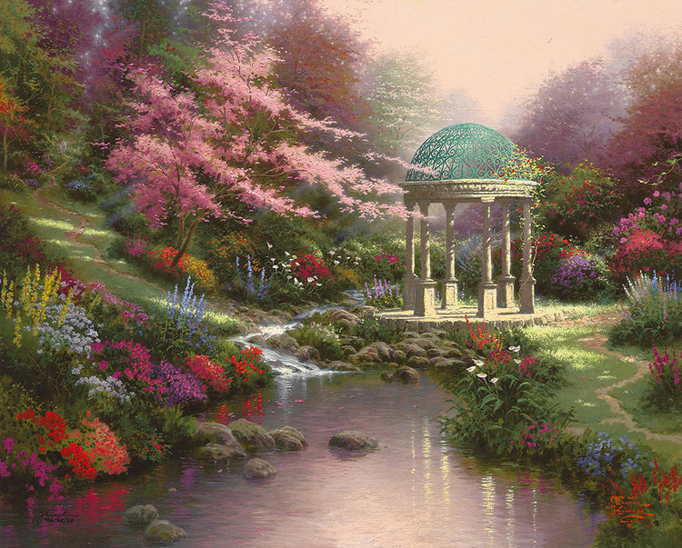 Thomas Kinkade - Pools of Serenity (Large) (1999)
