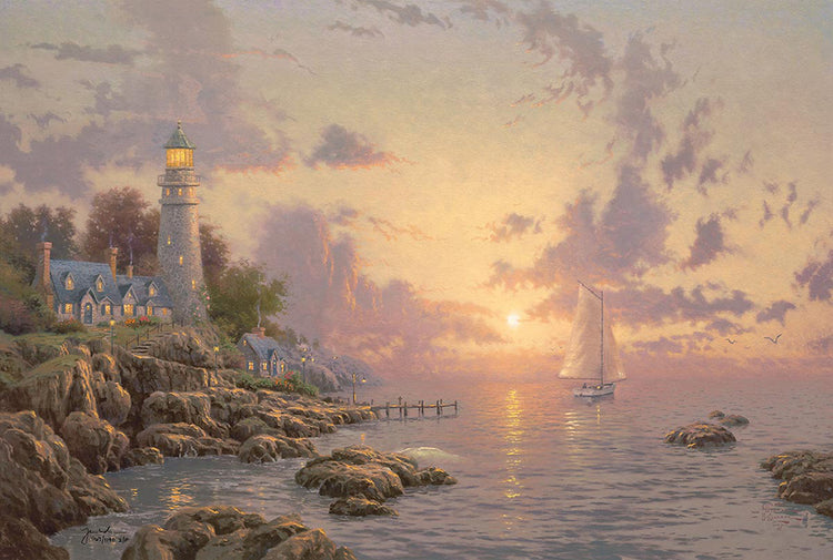 Thomas Kinkade - Sea of Tranquility (Medium) (1998)