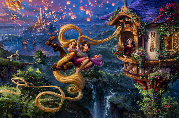 Thomas Kinkade Studios - Tangled Up In Love (2018)