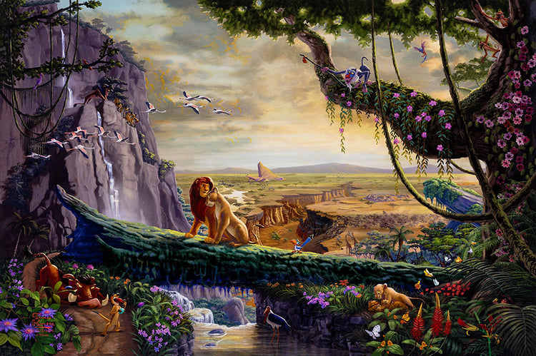 Thomas Kinkade Studios - Lion King - Return to Pride (2019)