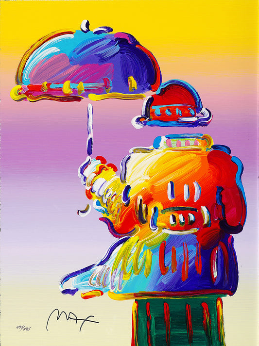 Peter Max - Umbrella Man (2018)