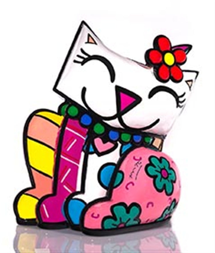 Romero Britto - Red Flower (2019)