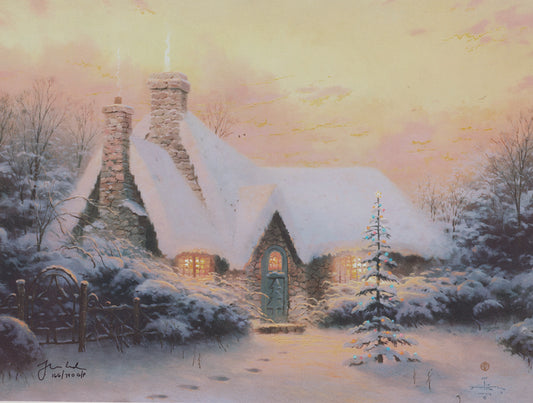 Thomas Kinkade - Christmas Tree Cottage (1994)