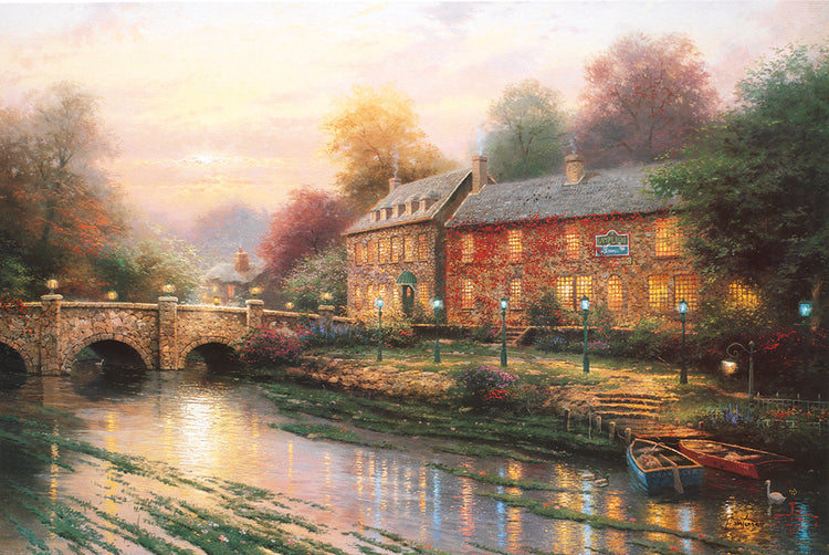 Thomas Kinkade - Lamplight Inn (1994)