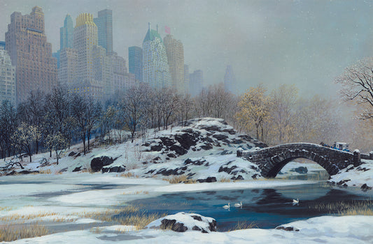 Alexander Chen - Central Park Bridge-Winter (2005)