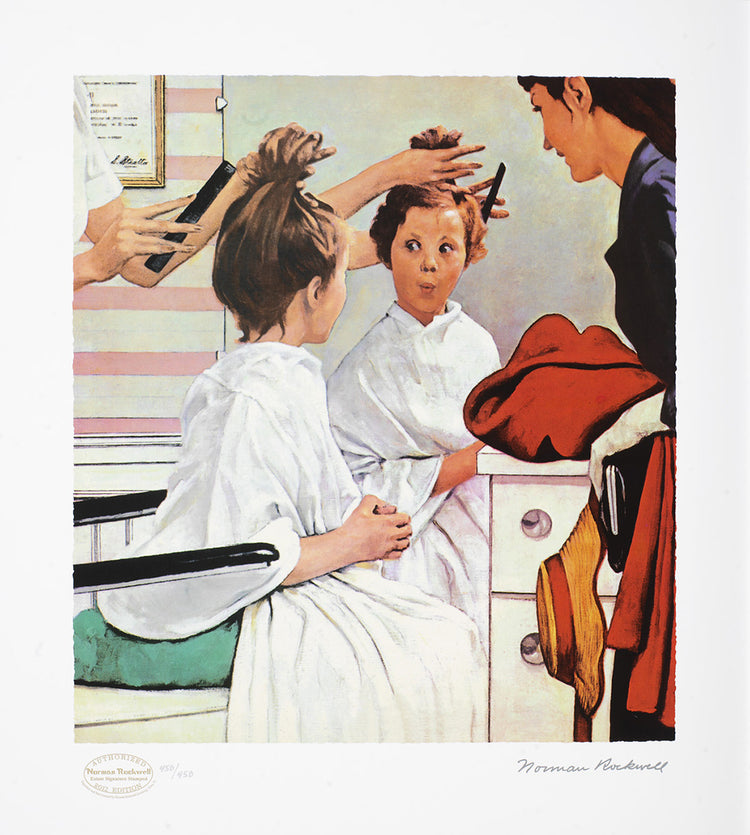 Norman Rockwell - First Trip to the Beauty Shop (2012)