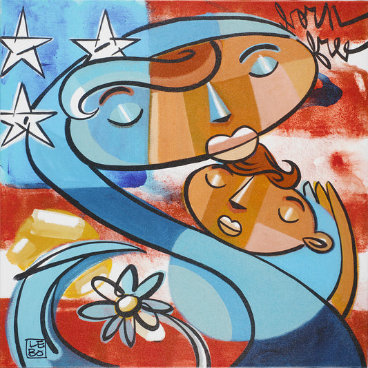 David Le Batard "Lebo" - Mother and Child - Let Freedom (2013)