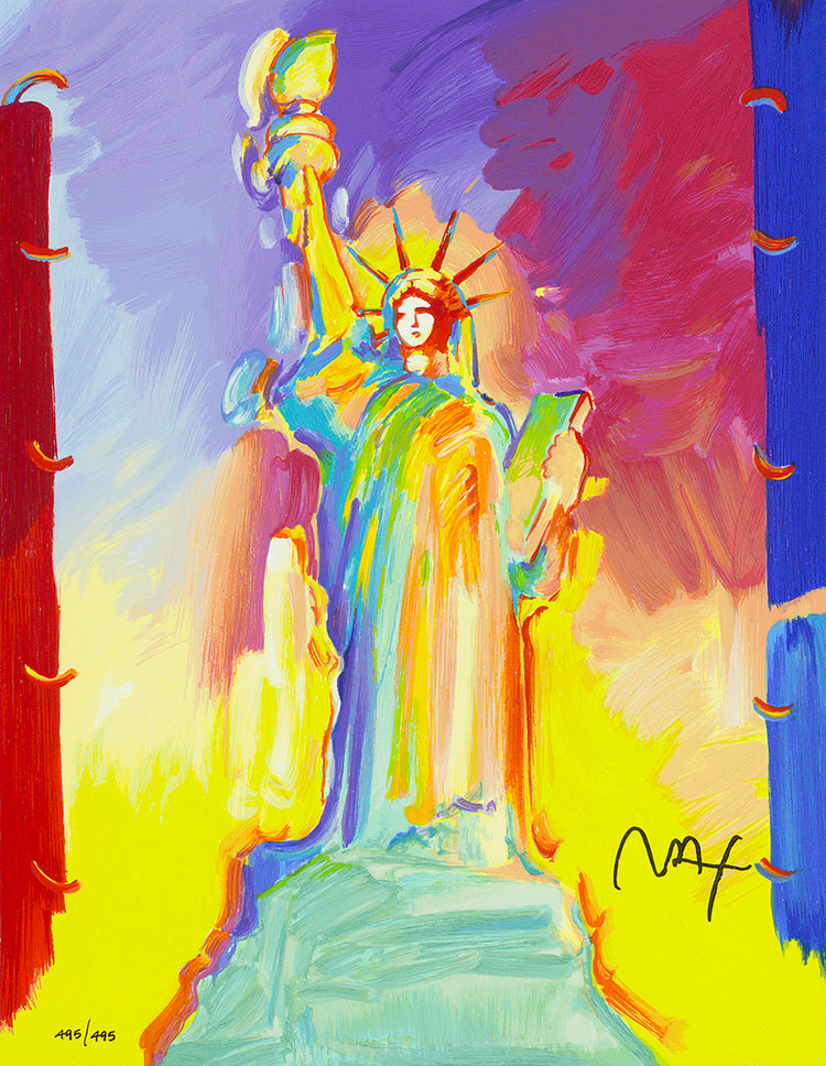 Peter Max - Statue of Liberty VIII (2017)