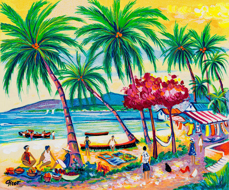 Jean-Claude Picot - Matin sur la Mer en Guadeloupe (2002)