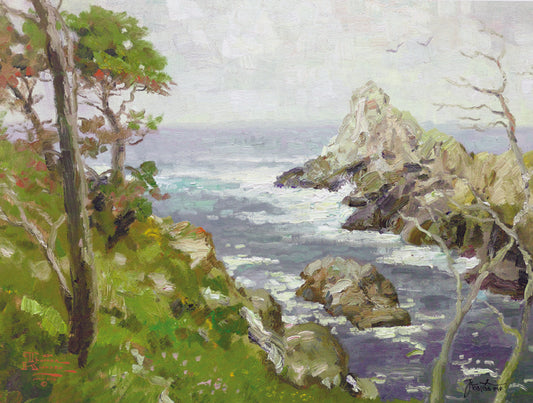 Thomas Kinkade - Point Lobos, Carmel (Medium) (1998)