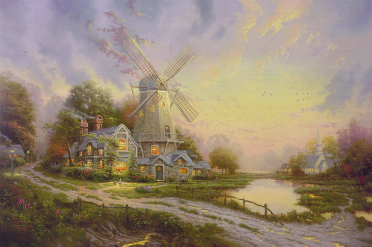 Thomas Kinkade - Wind of the Spirit (Large) (1998)