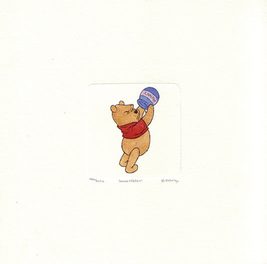 Animation Art - Winnie the Pooh II Etching