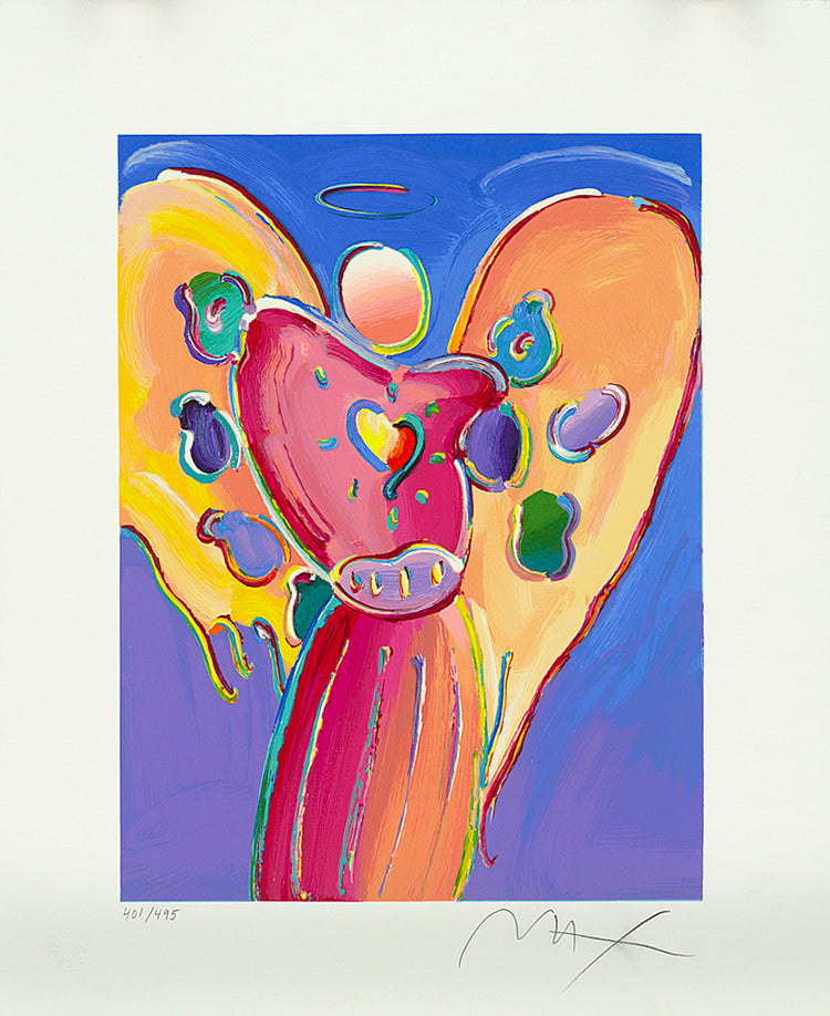 Peter Max - Angel with Heart (2016)