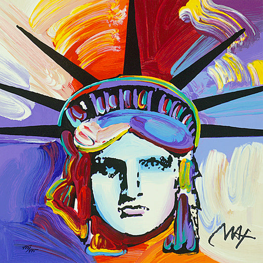 Peter Max - Liberty Head (2017)