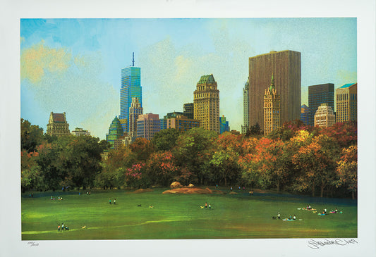 Alexander Chen - Central Park Fall Afternoon (2017)