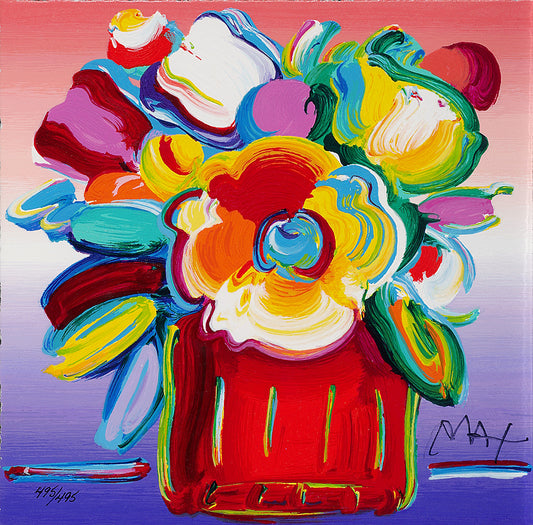 Peter Max - Abstract Flowers (2018)