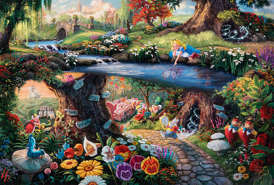 Thomas Kinkade Studios - Disney's Alice Wonderland (2016)
