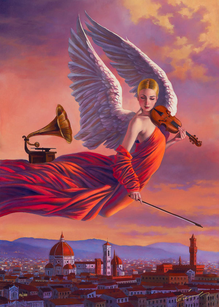 Michael Cheval - Angel of Renaissance (2019)