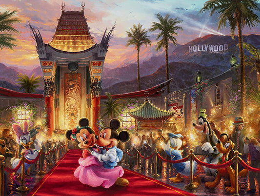 Thomas Kinkade Studios - Mickey and Minnie (2017)